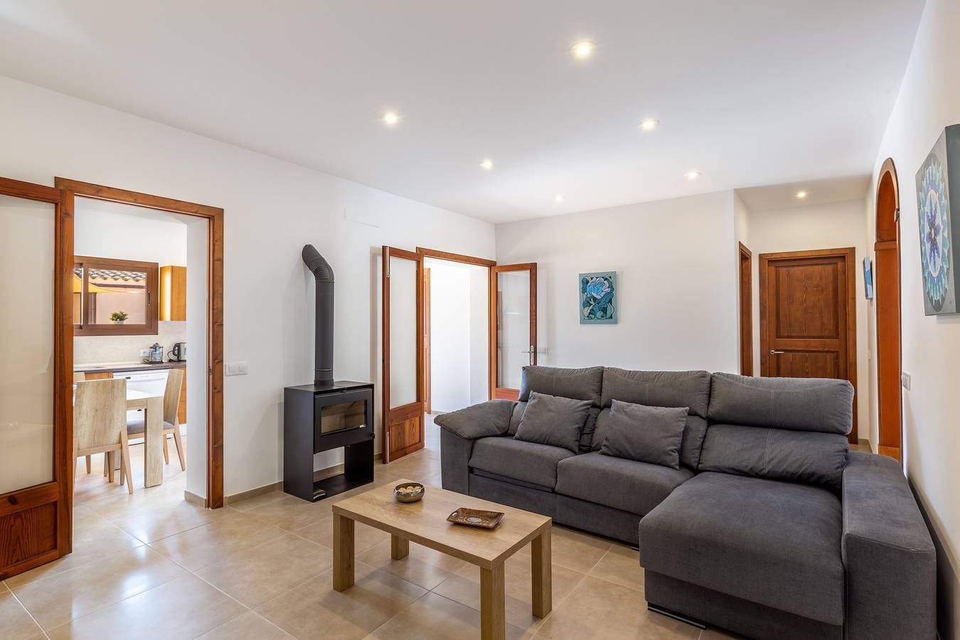 Foto 6 von 26: Ferienhaus Cas Padrins de ses Tanques mit WLAN, Garten, Terrasse & Pool