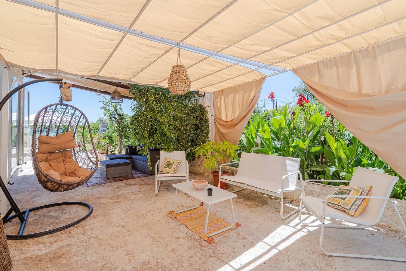 Foto 2 von 28: Apartment 'Villa Dünya Ospitalità Siciliana' mit privatem Pool, Terrasse und Klimaanlage