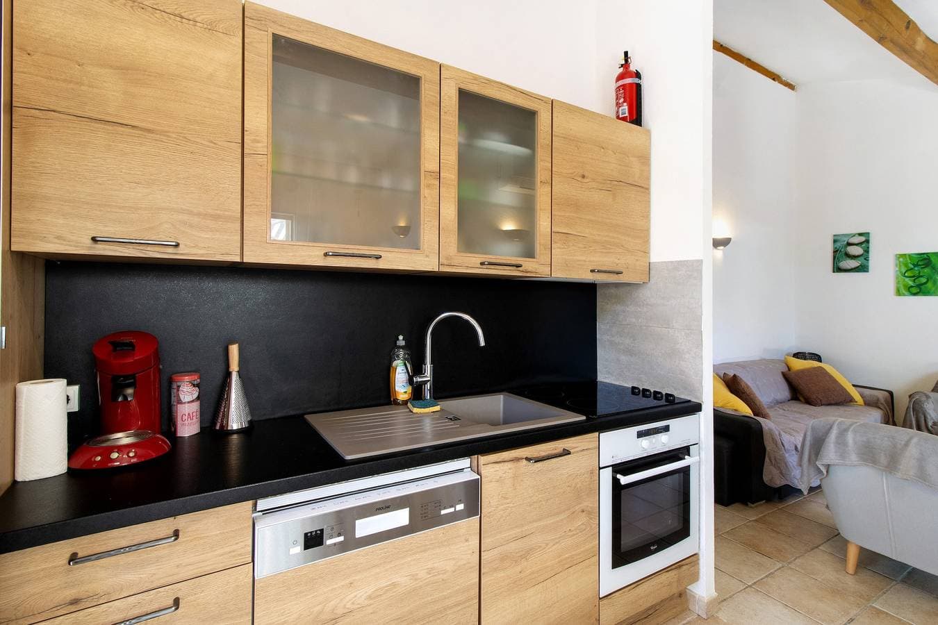 Foto 4 von 29: Villa in gesicherter Anlage mit Pool nahe Porto-Vecchio für 6 Personen