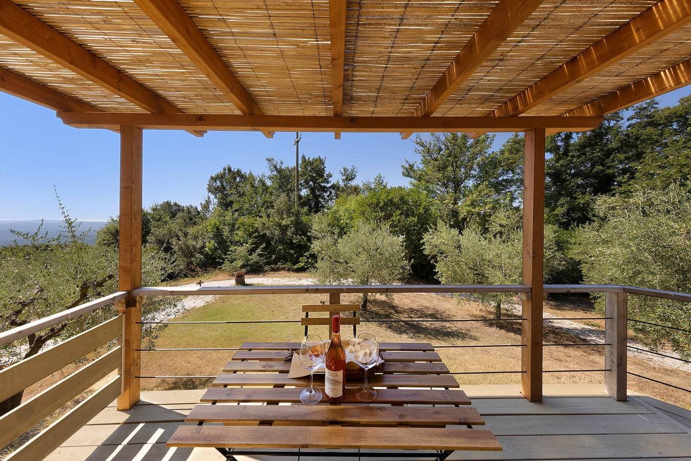 Foto 8 von 39: Tiny Home 'Glamping - Il Sorbo' mit privatem Garten