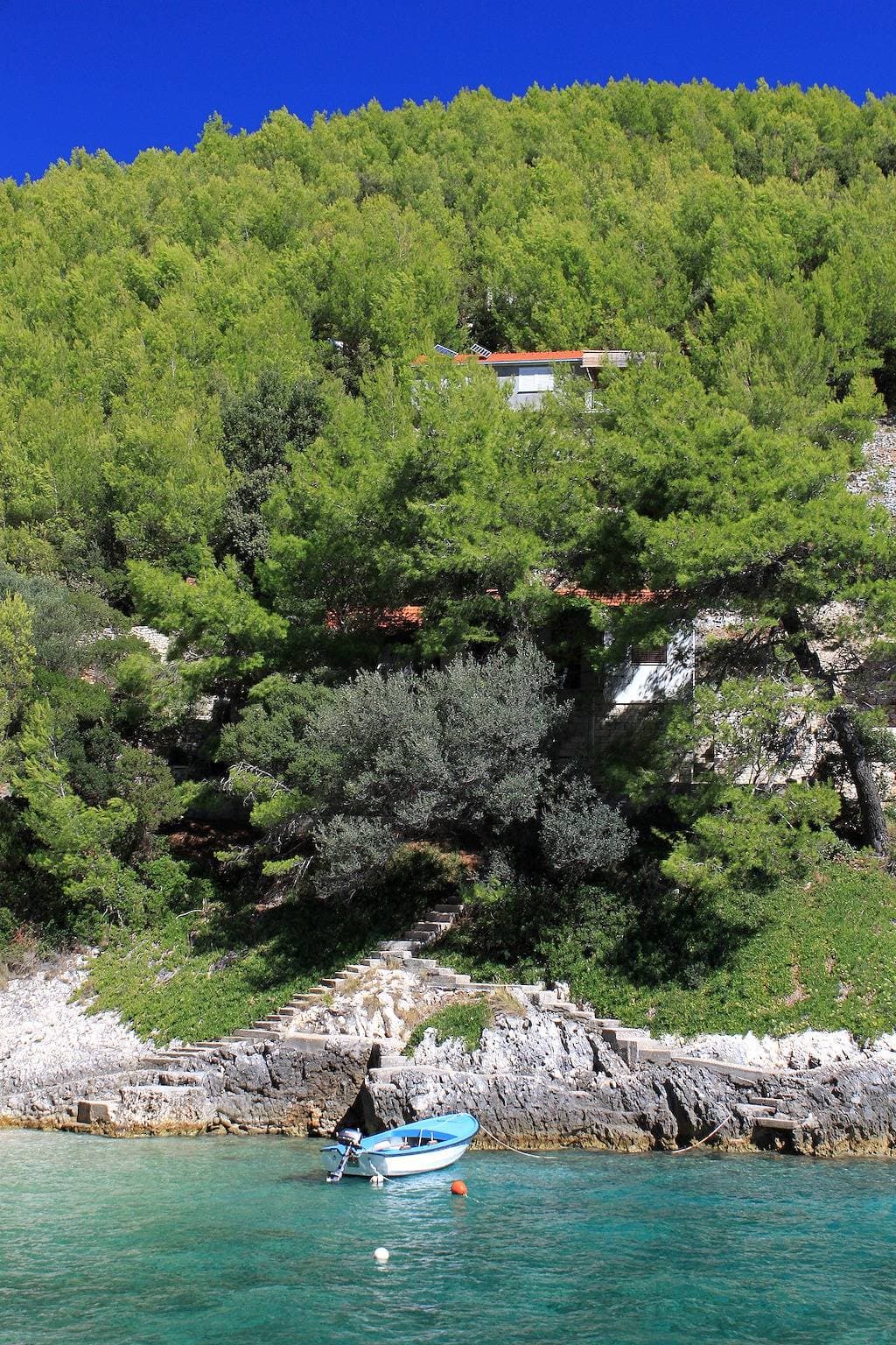 Foto 3 von 16: 1-Zimmer-Haus am Strand Bucht Bratinja Luka, Korcula