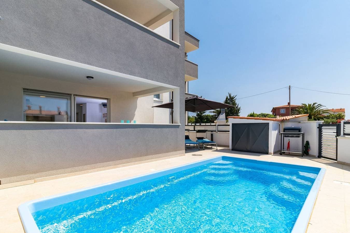 Foto 10 von 30: Pool Apartment Sax with Sea View (Private Pool)