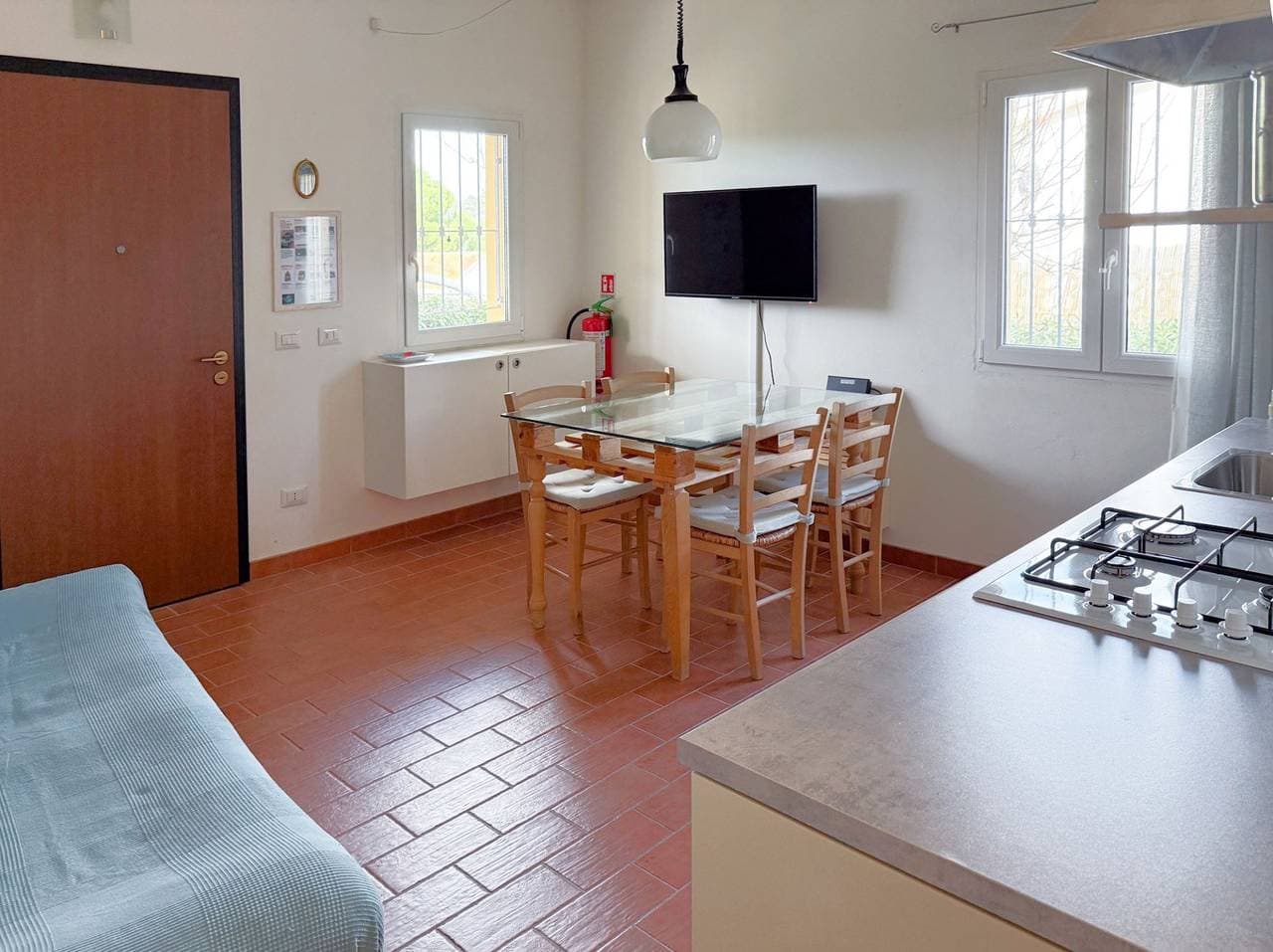 Foto 12 von 23: Ferienwohnung für 5 Personen mit Terrasse
