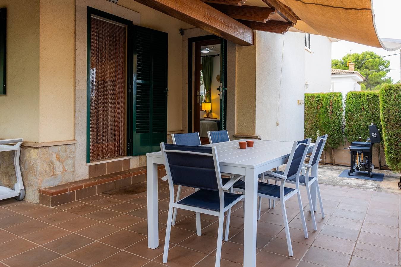 Foto 4 von 31: Ferienhaus Llagosta 31 in Sa Ràpita, ganz nah am Meer mit Terrasse, privatem Garten und WLAN