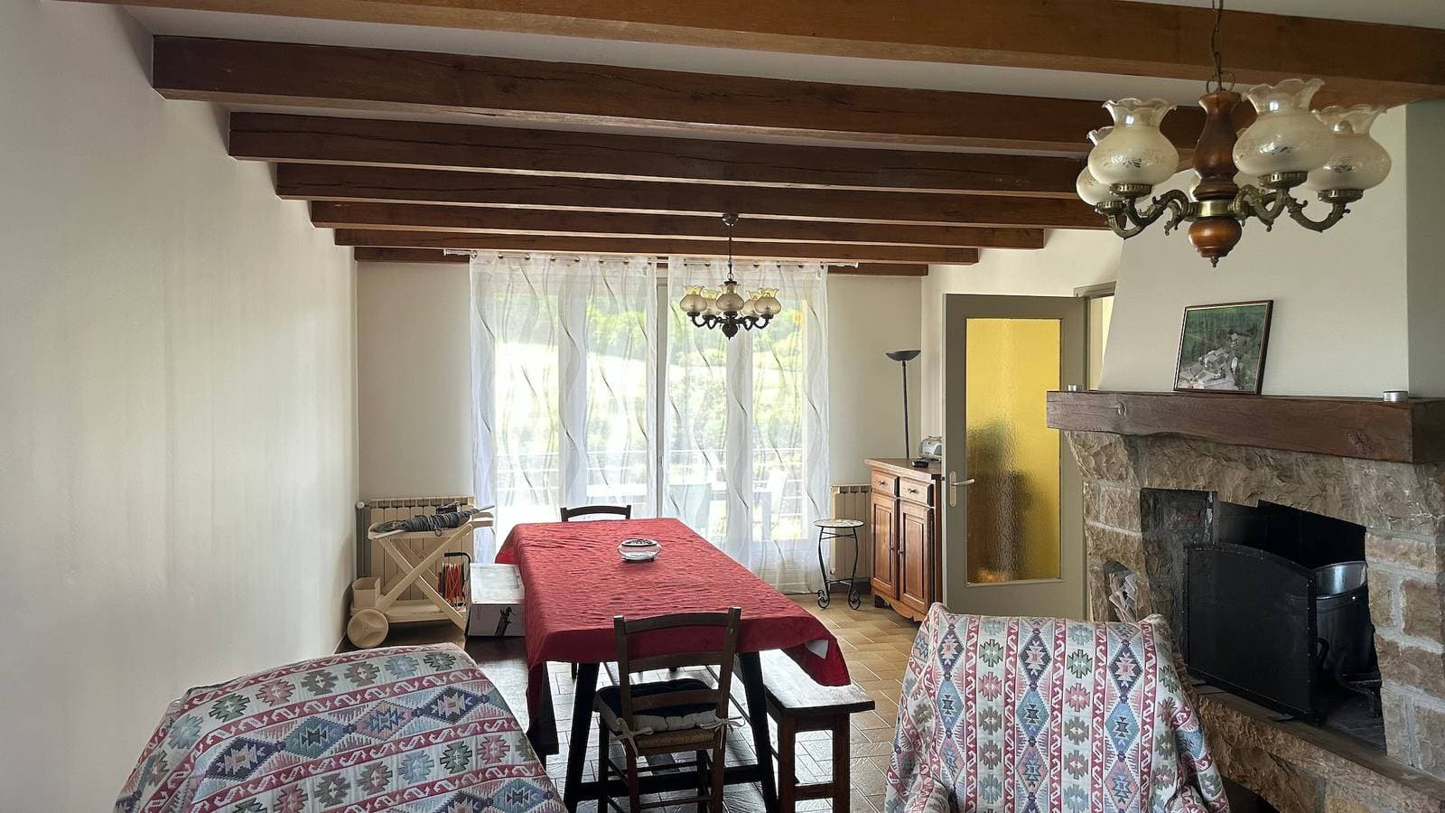Foto 13 von 16: Ferienhaus „La Maison De Campagne“ mit Bergblick, privater Terrasse und Garten