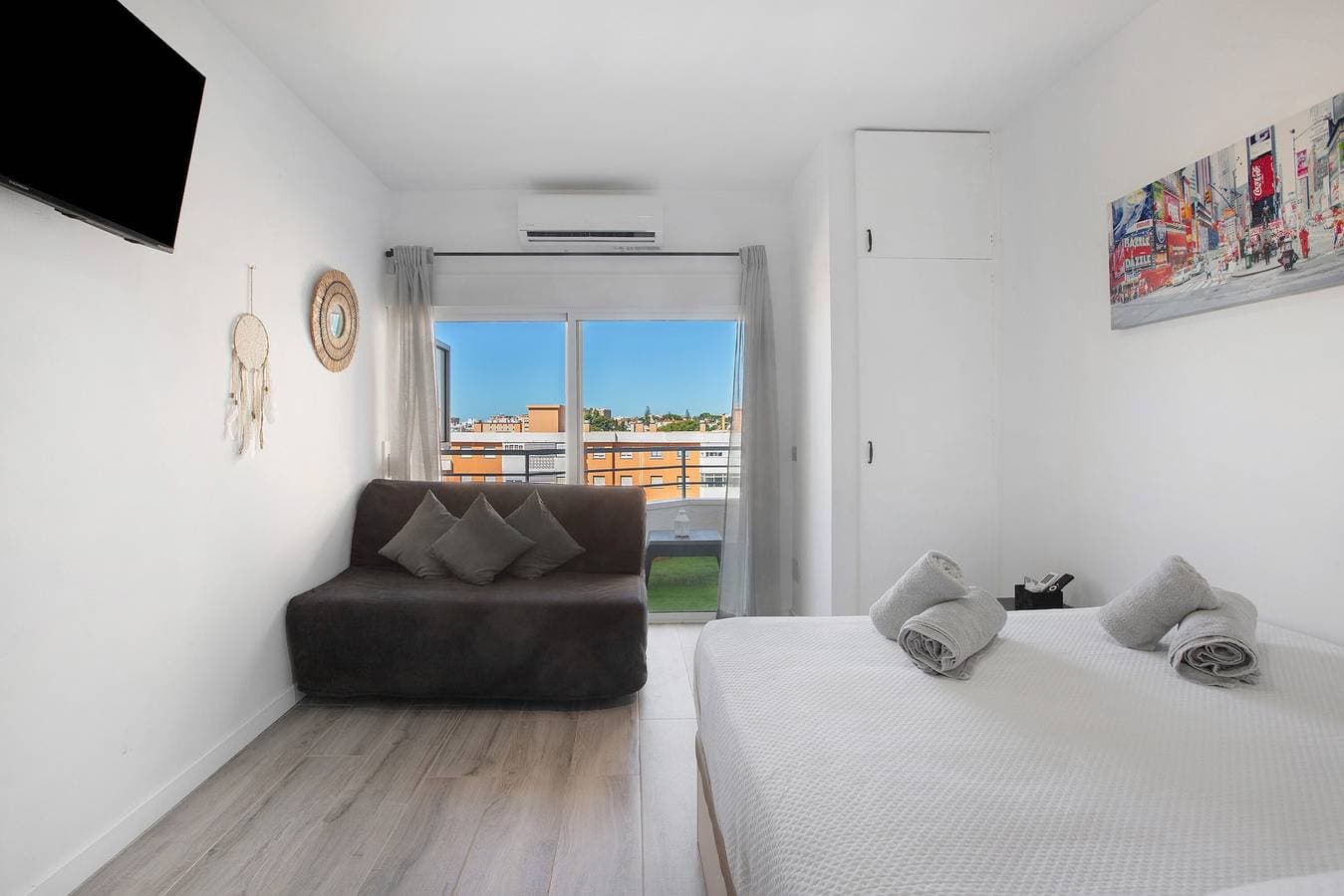 Foto 3 von 28: Studio 'Apartamento Saltillo Alto' mit Meerblick, WLAN und Klimaanlage