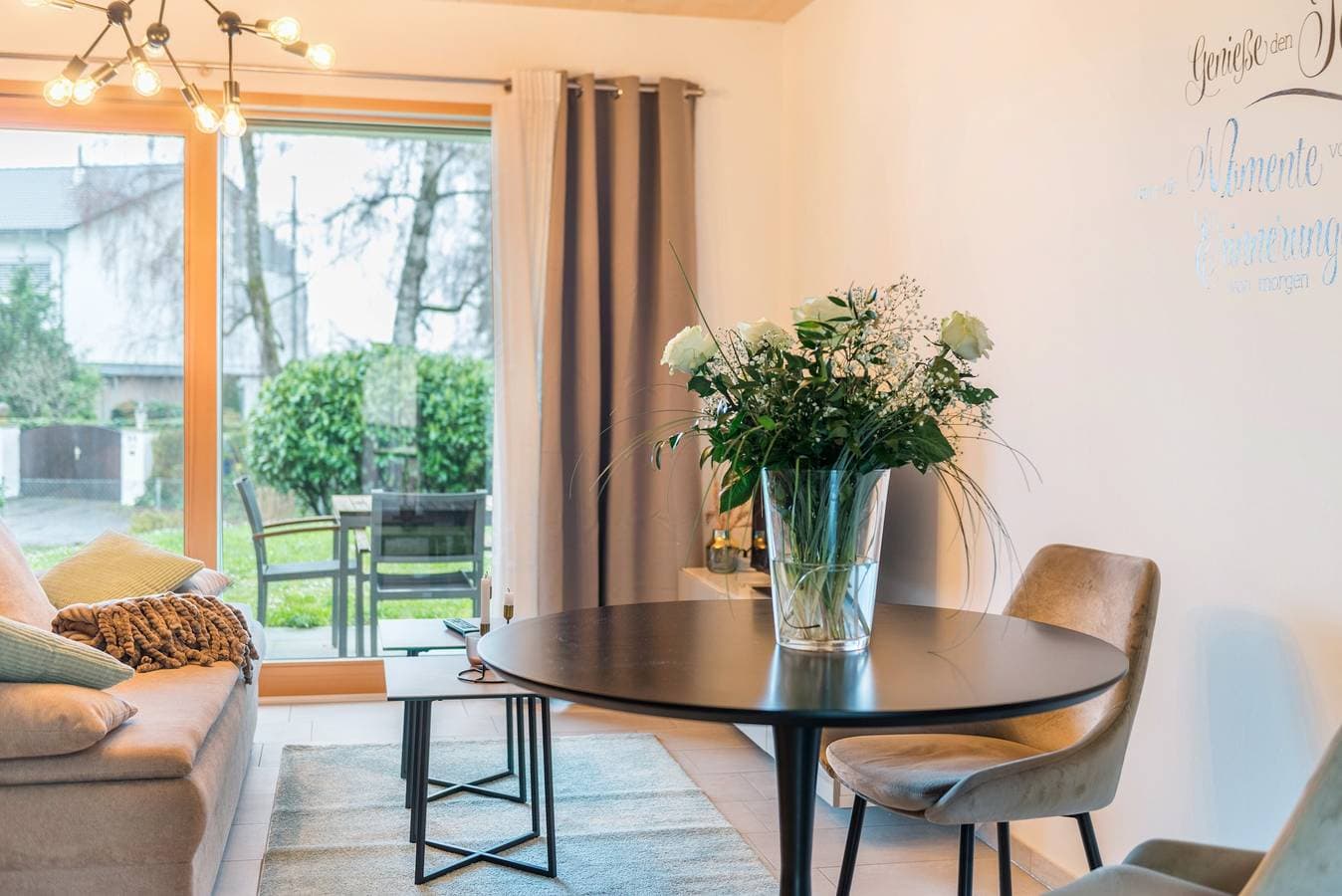 Foto 5 von 23: Apartment 'Aquamarin' mit Bergblick, privater Terrasse und WLAN