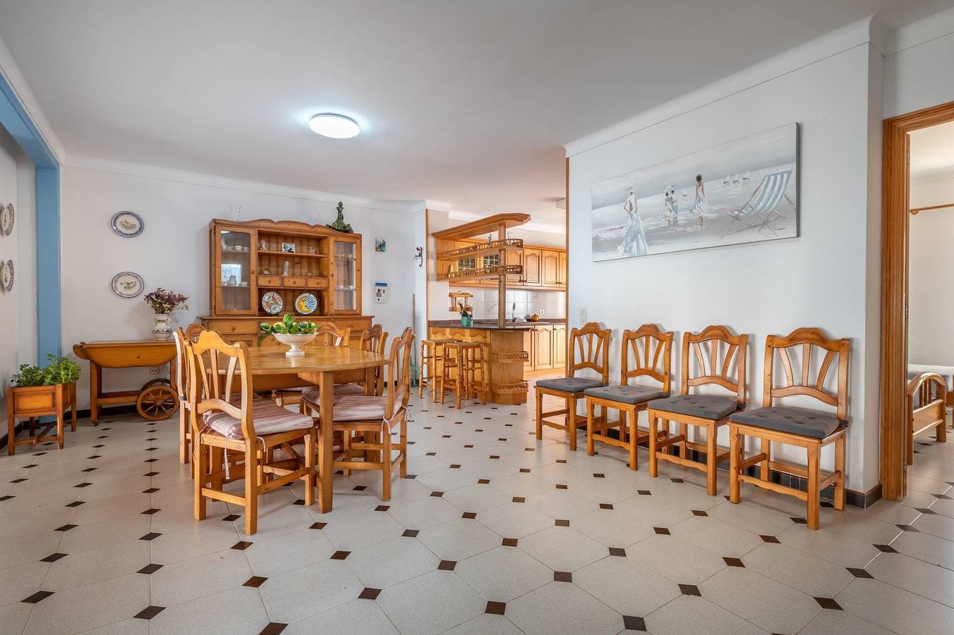 Foto 6 von 31: Zentrale Ferienwohnung nur wenige Meter vom Strand entfernt, mit Terrasse