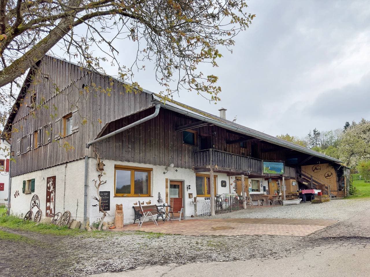 Foto 10 von 39: Ferienwohnung 'Schneckenhaus' mit Gemeinschaftsgarten, Balkon und WLAN