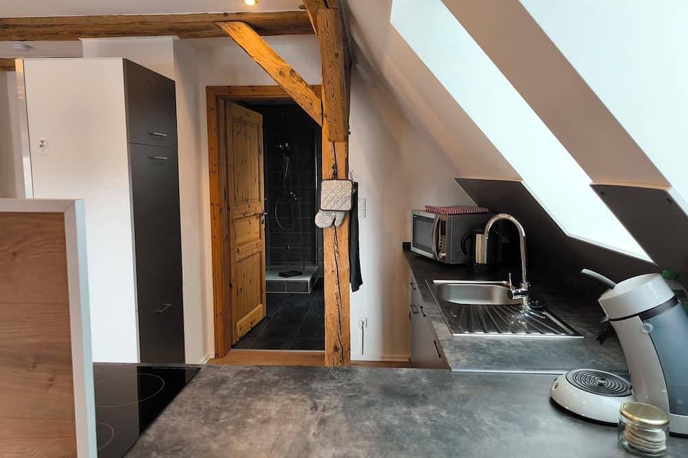 Foto 8 von 16: Bo'SeeAnNa II: Dg-Maisonette-Ferienwohnung: verwinkelt und gemütlich (43qm)