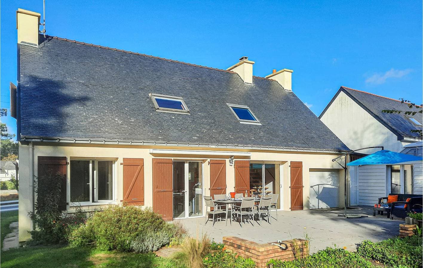 Foto 3 von 36: Gemütliche Wohnung mit WiFi, TV, Parkplatz und Garten in der Nähe von Plage de Kerfany