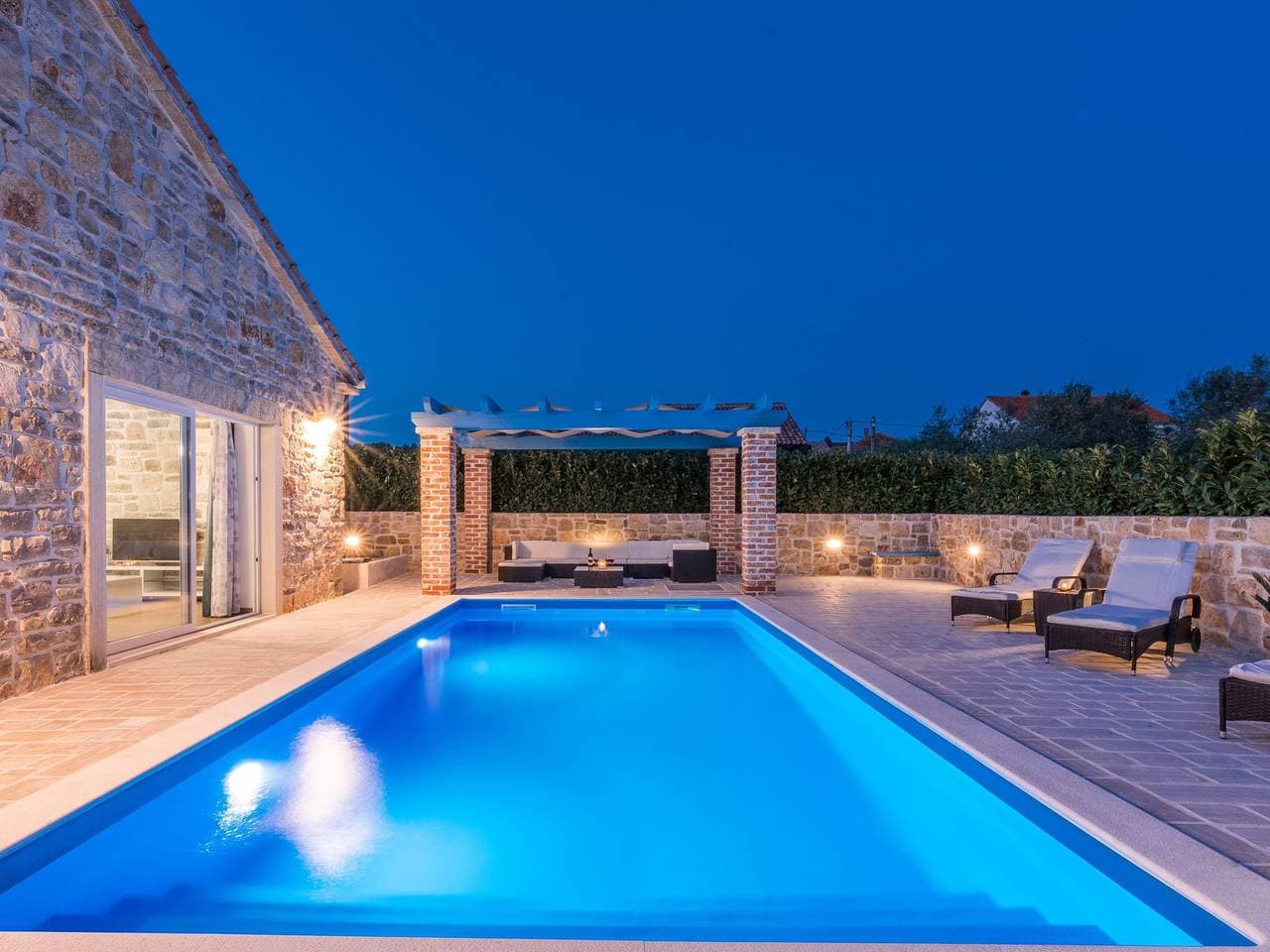 Private Poolvilla in Sukošan 1