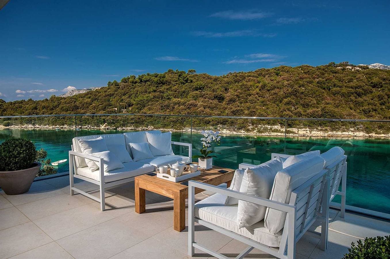 Foto 9 von 46: Luxusvilla Korcula Supreme mit Pool