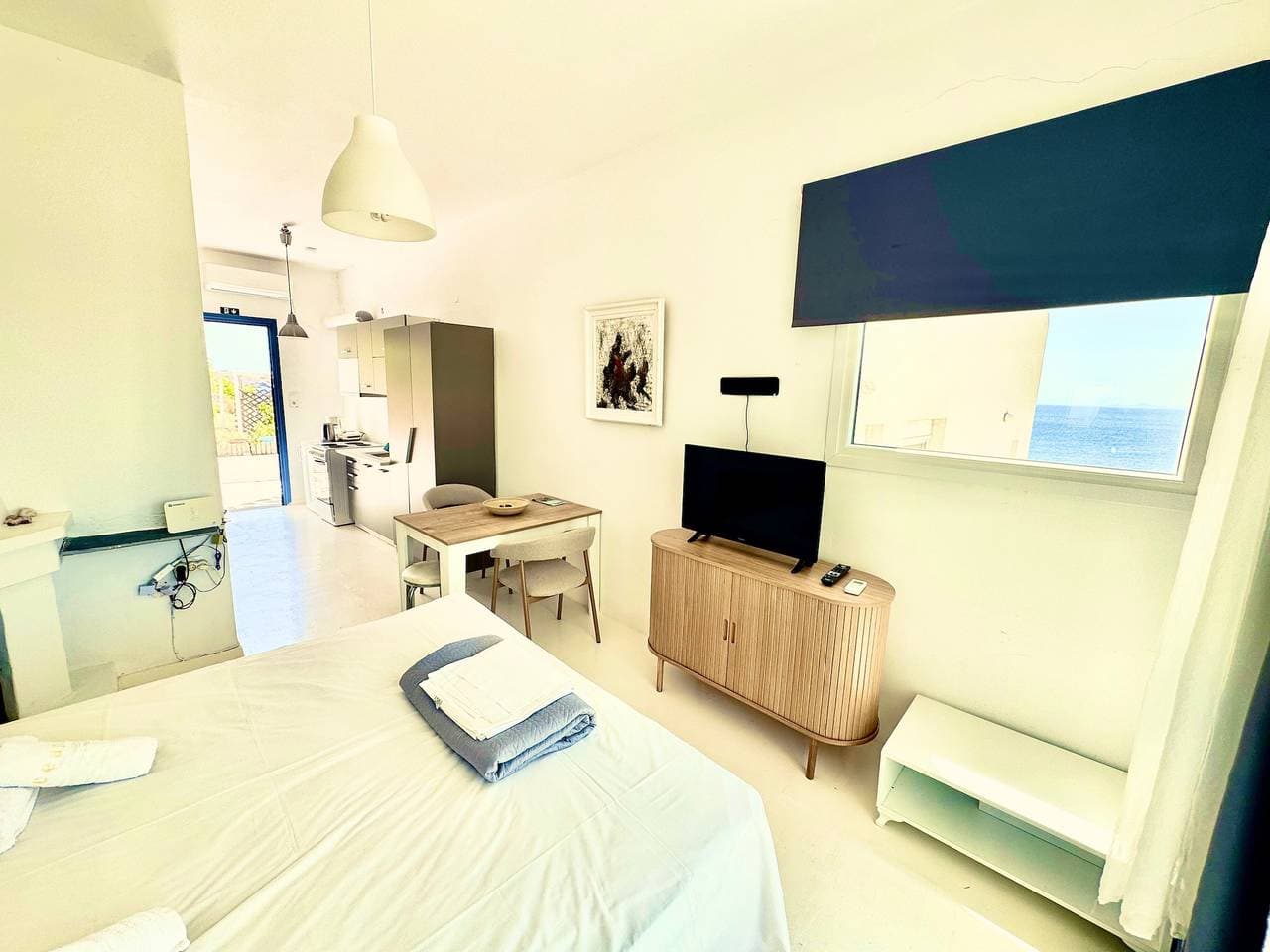 Foto 4 von 41: Ferienwohnung 'Lefkopetra' mit gemeinsamer Terrasse, Wi-Fi und Klimaanlage