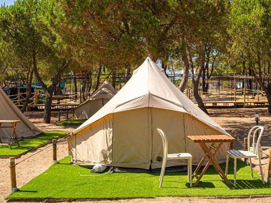 Foto 7 von 18: Orla Ilha de Tavira Ecoglamping - Zelt 2 personen - Tendas Pré Montadas 2 Pax