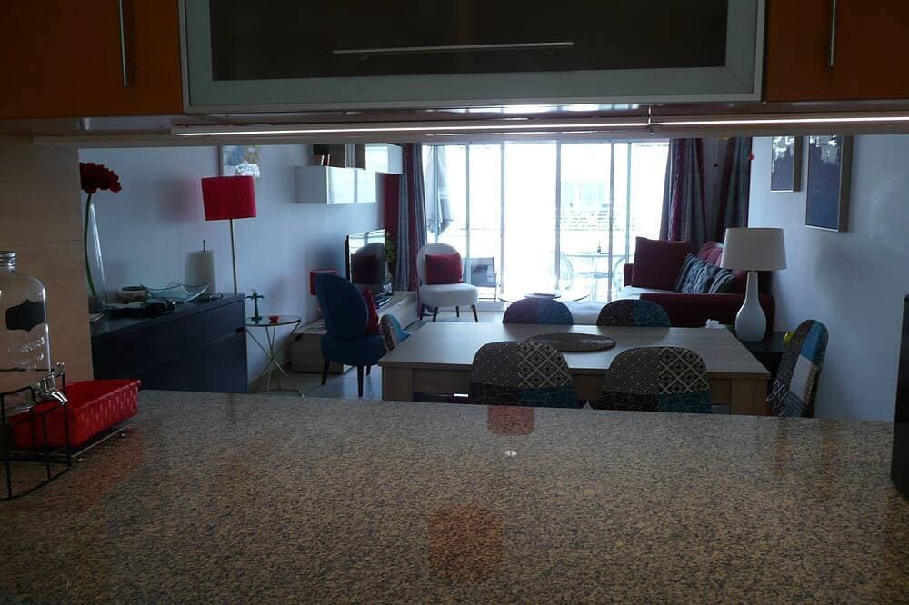 Foto 10 von 30: Appart 100m², Meerblick, Parkplatz, Komfort, Strand.