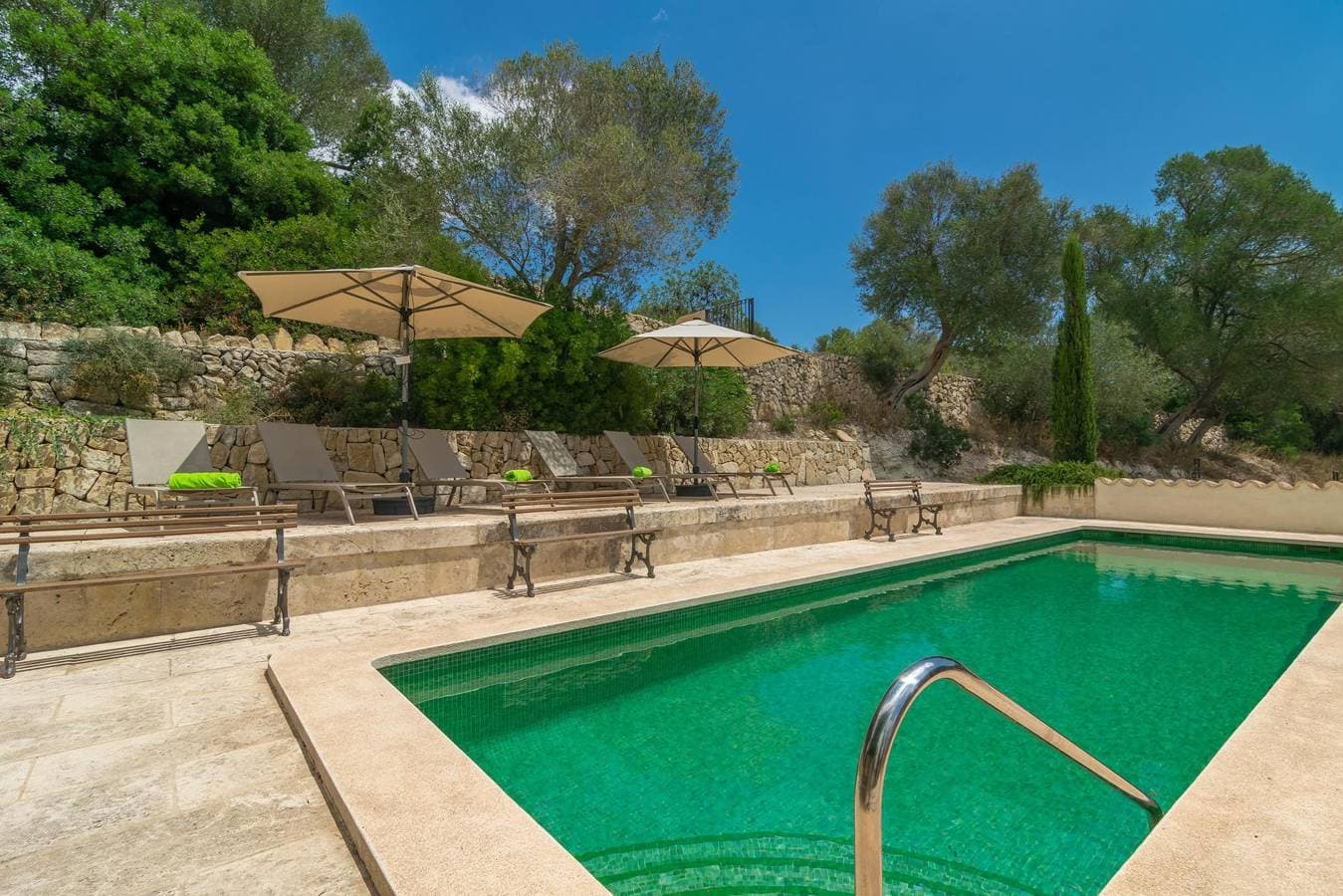 Foto 4 von 45: Ses Cases Velles De Son Baró - Idyllisches Landhaus mit privatem Pool im Zentrum von Mallorca. Wifi gibt es gratis.