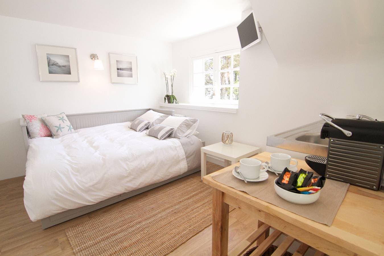 Foto 2 von 24: Studio „Villa Prat Bras – Meerblick“ mit Meerblick, Gemeinschaftsgarten und WLAN