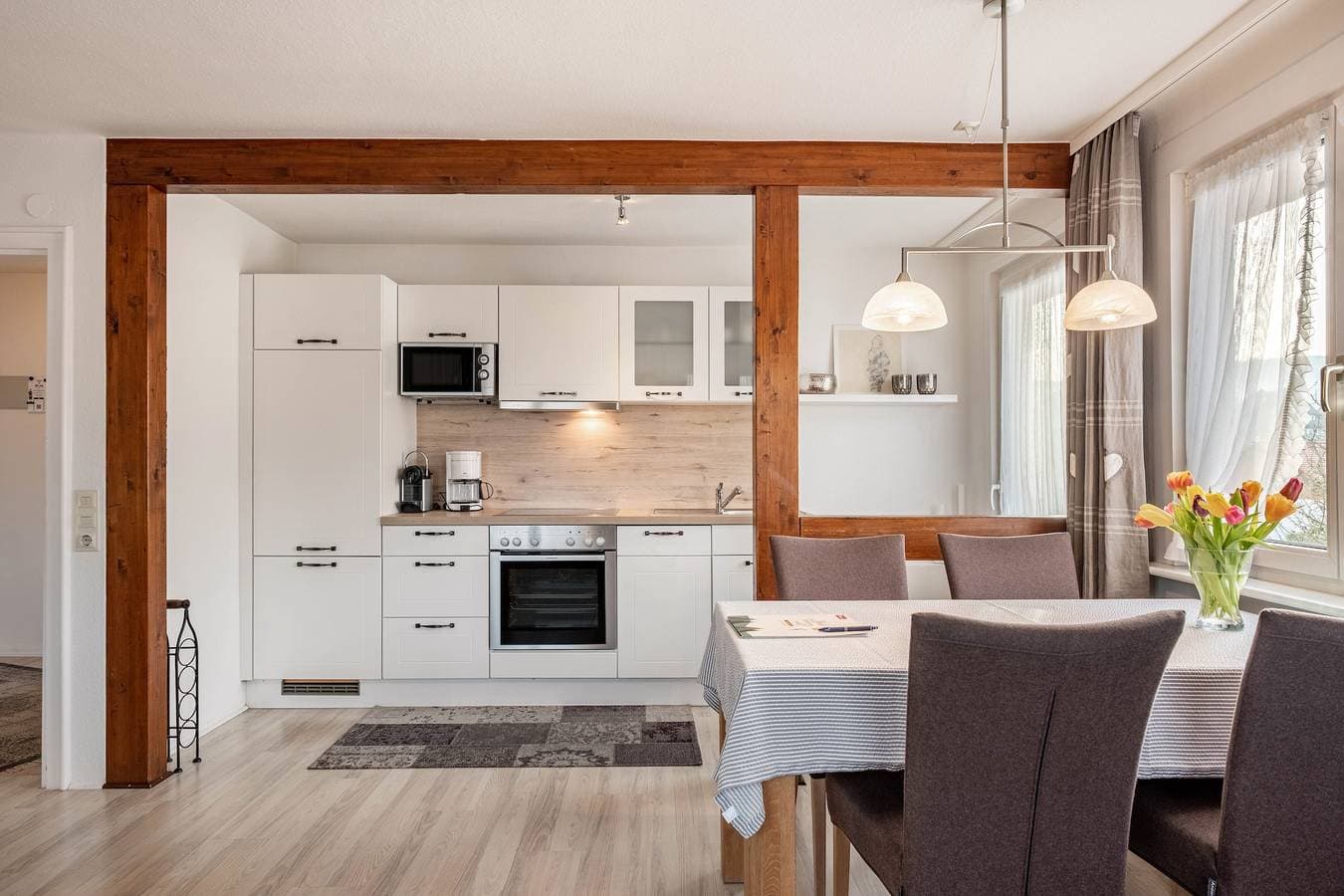 Foto 6 von 38: Ferienwohnung 'Dachtler' mit Bergblick, Gemeinschaftsgarten und Wi-Fi