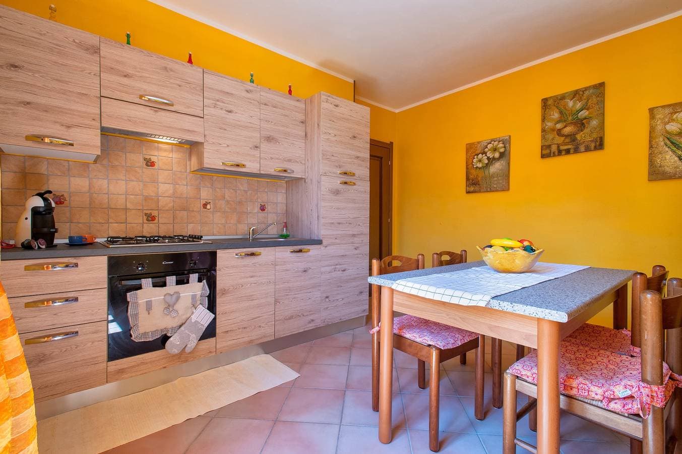Foto 8 von 21: Ferienwohnung 'La Casa di Patty' mit Meerblick, Gemeinschaftsterrasse & Klimaanlage