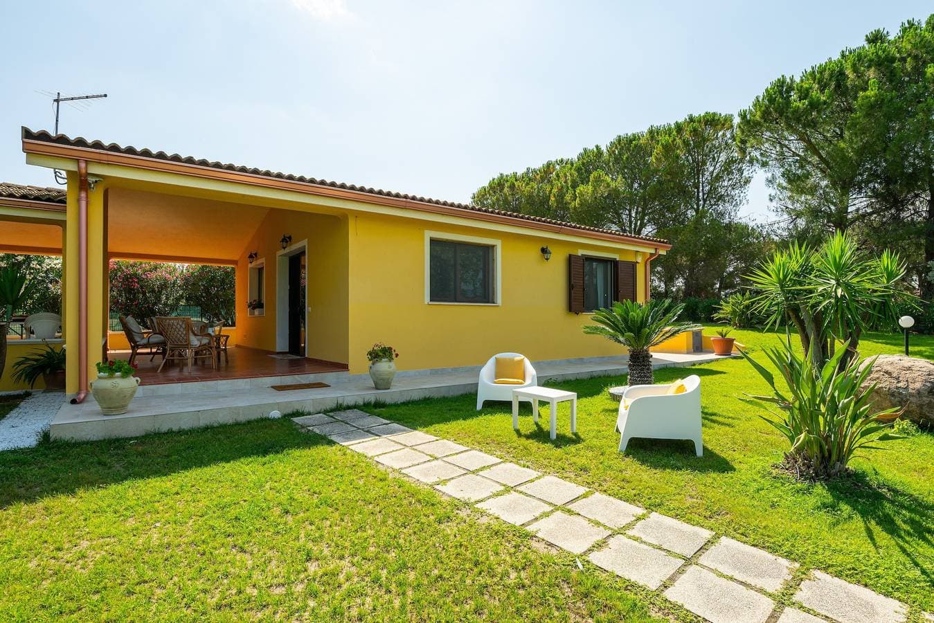 Foto 2 von 27: Villa 'Mameli' mit Bergblick, Wi-Fi und Klimaanlage