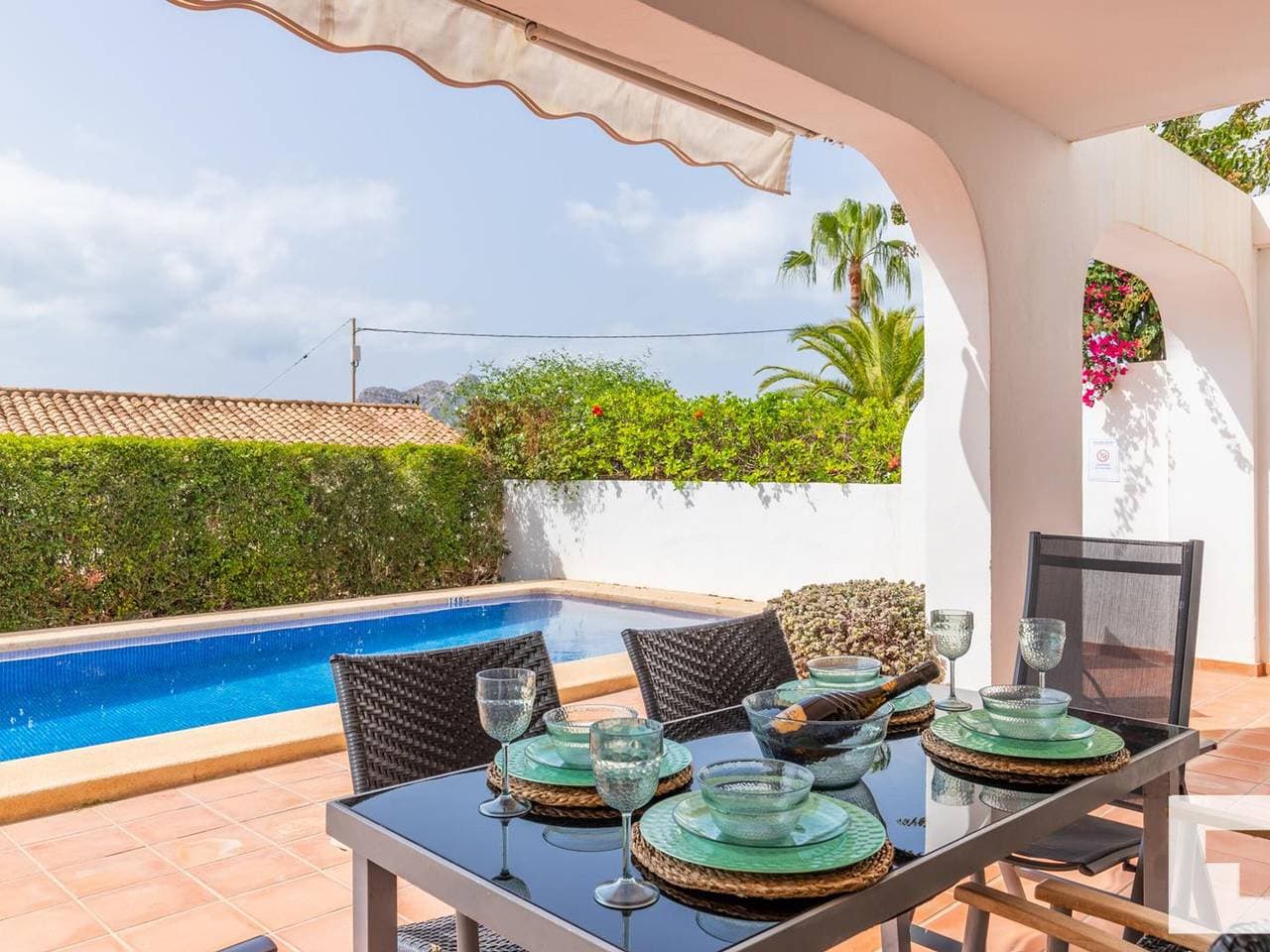 Foto 7 von 36: Moderne Villa in Calpe mit privatem Pool, WLAN, Klimaanlage und Parkplatz