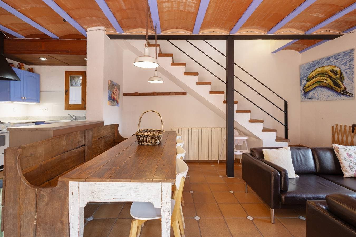 Foto 6 von 44: Ferienhaus 'El Xalet, El Reixac Casa Rural' mit Bergblick, Gemeinschaftspool und WLAN
