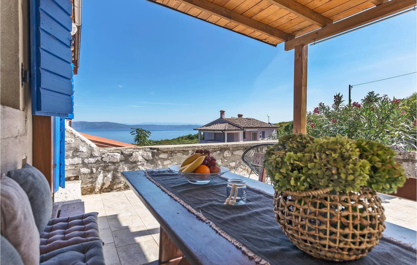 Foto 4 von 44: Gemütliches Apartment mit Meerblick, Terrasse, Parkplatz und WLAN – 2,5 km vom Strand entfernt