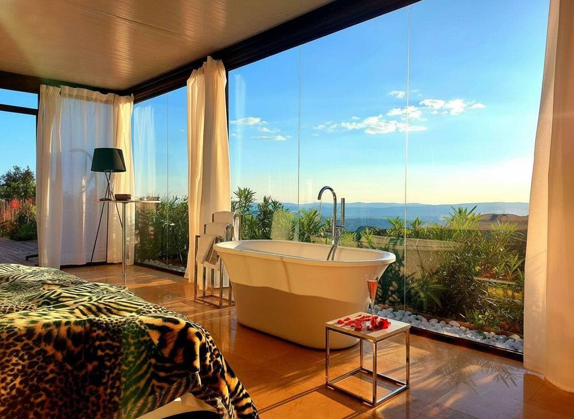 Foto 8 von 25: Ferienhaus für 2 Personen mit Terrasse