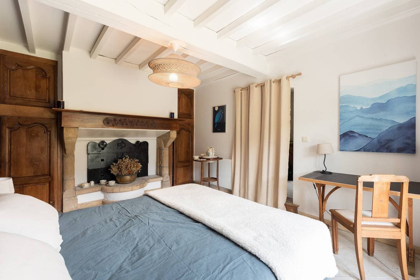 Foto 13 von 27: Ferienhaus 'Ty Sioul - Bergblick' mit Bergpanorama, privater Terrasse und WLAN