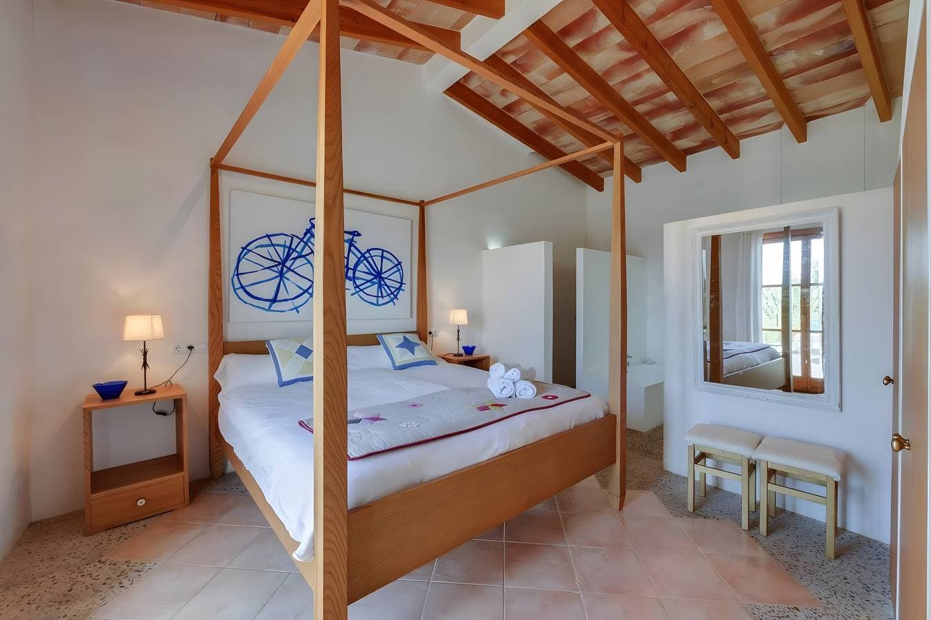 Foto 10 von 32: Ferienhaus Es Parral mit Pool und WLAN