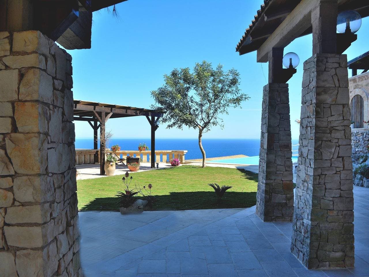 Mit Privatpool für 6 Personen ca. 70 m² in Marina di Novaglie, Apulien (Pr 1