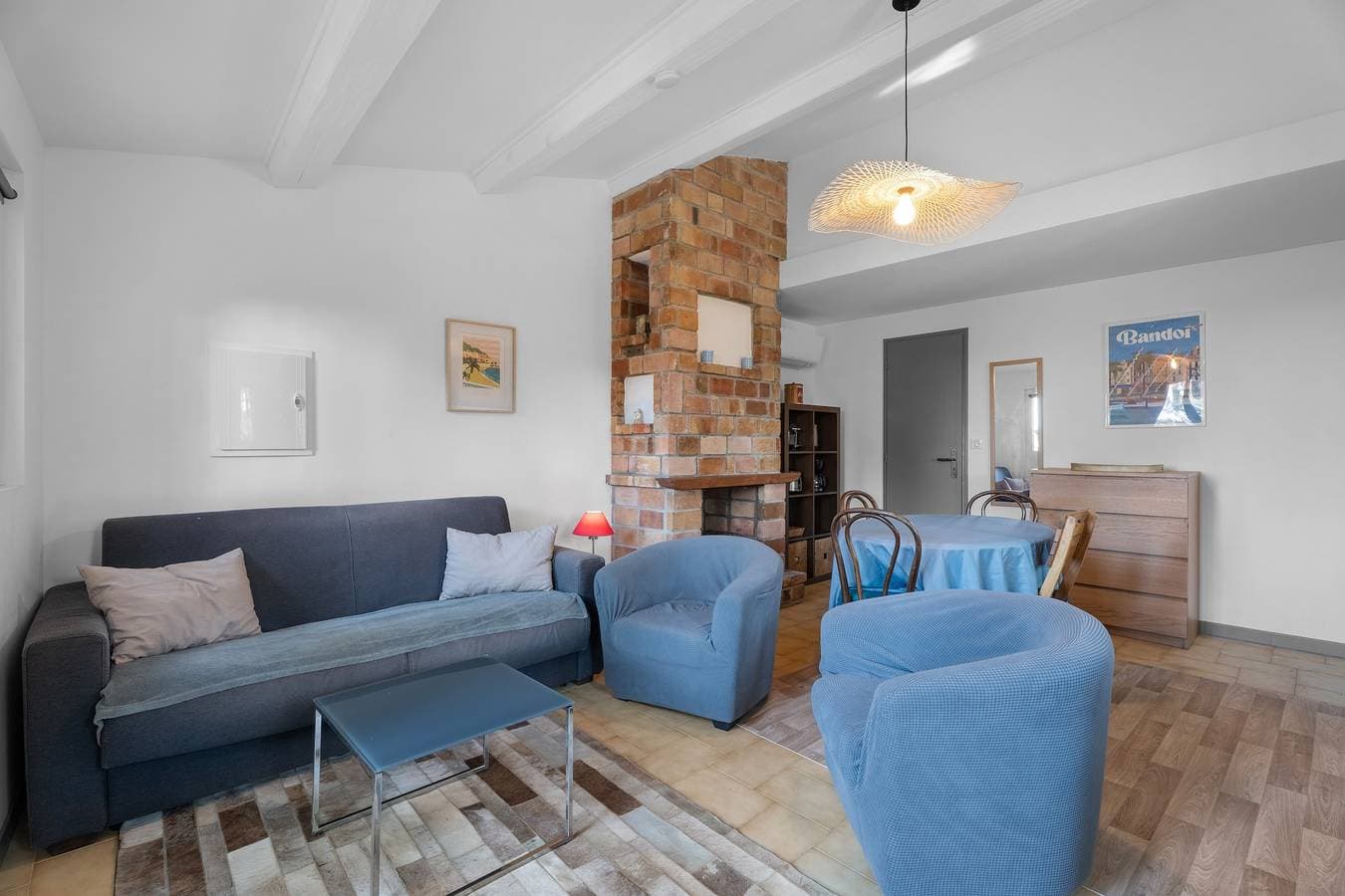 Foto 9 von 26: Ferienhaus „Gîte de Charme sous les Pins“ mit Meerblick, WLAN und Klimaanlage