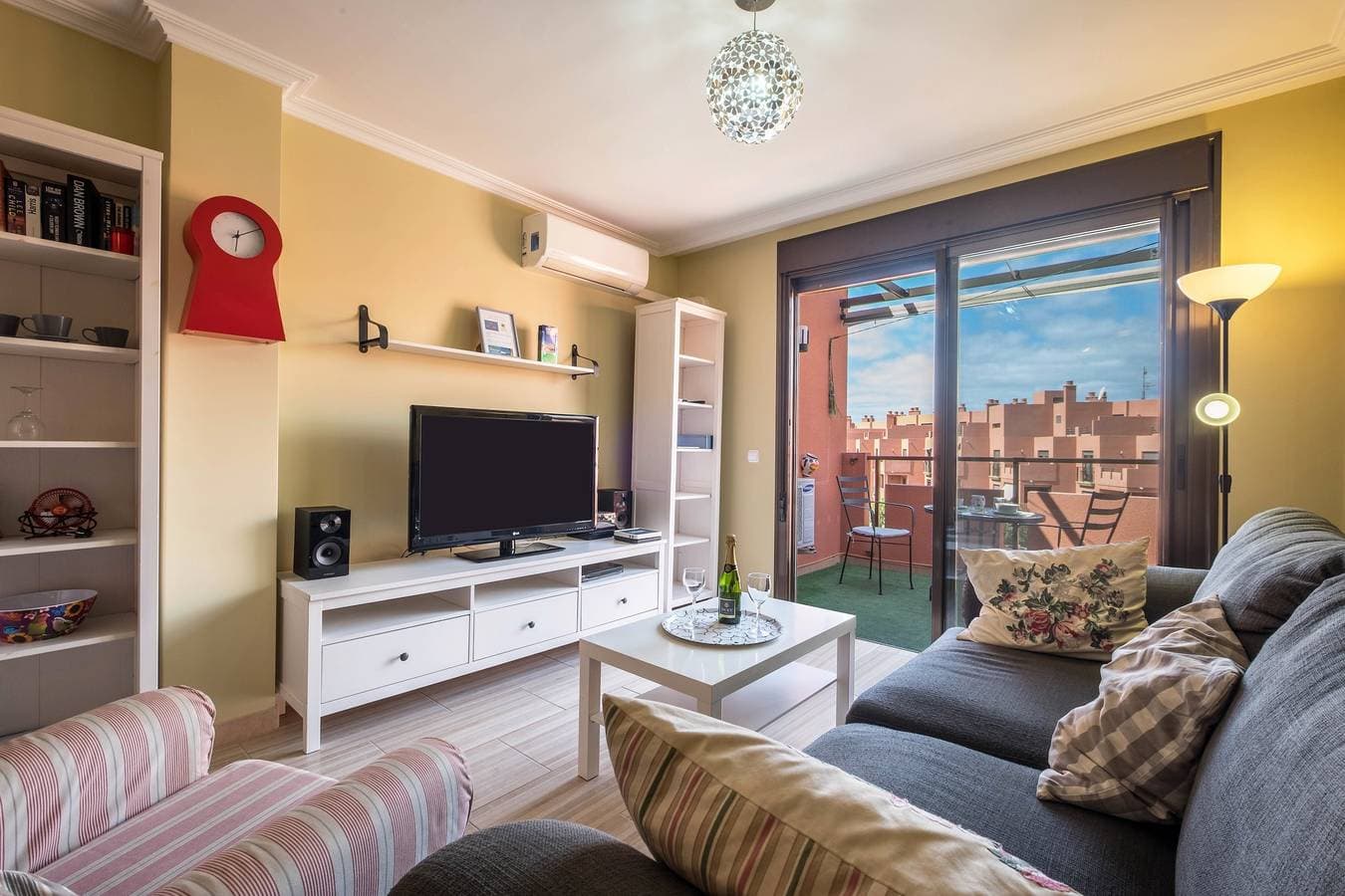 Foto 4 von 21: Ferienwohnung Playa de la Tejita mit Bergblick und WLAN