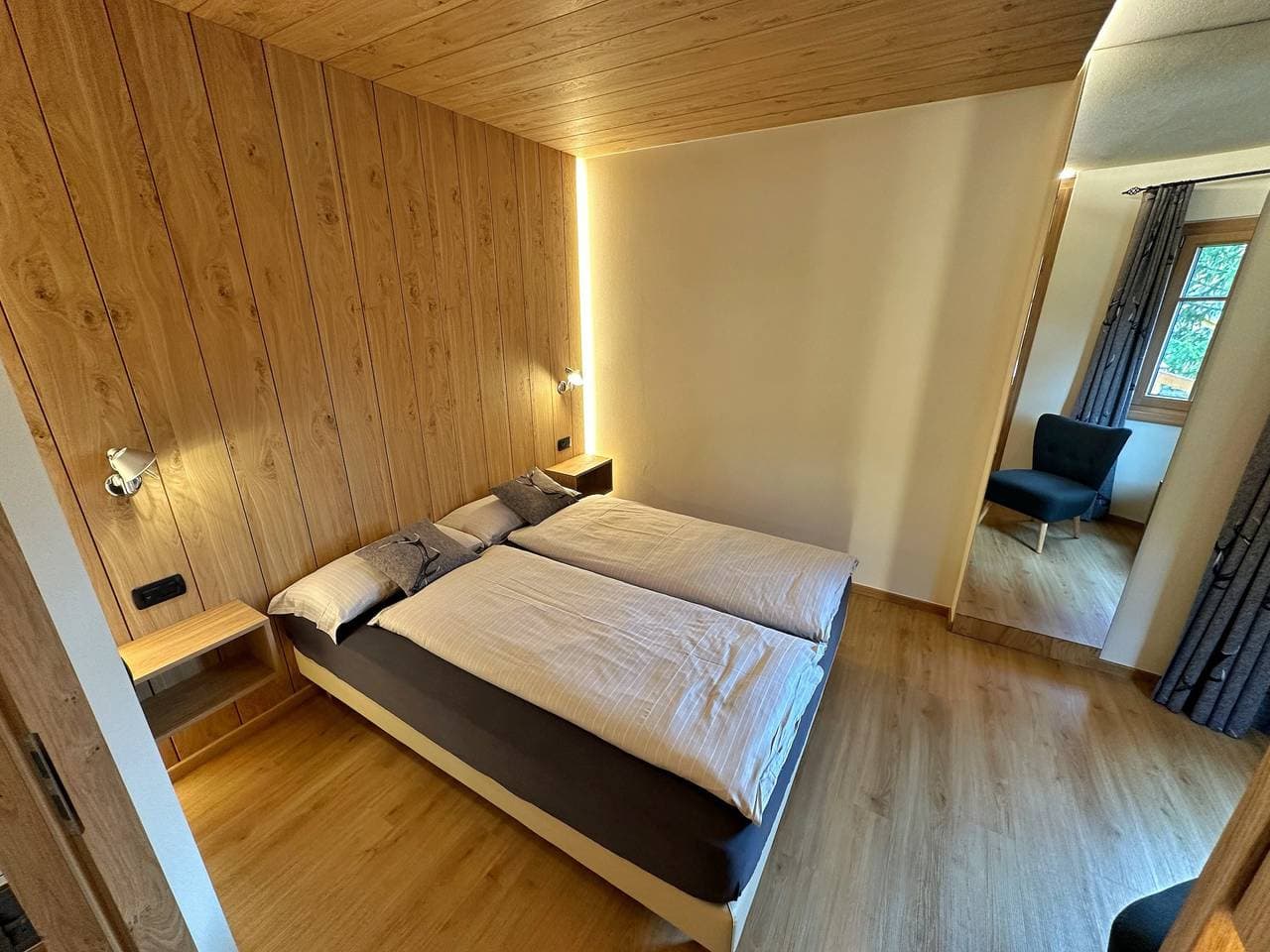 Foto 11 von 31: Ferienwohnung Chalet Monteneve Verde mit Bergblick, Balkon und WLAN