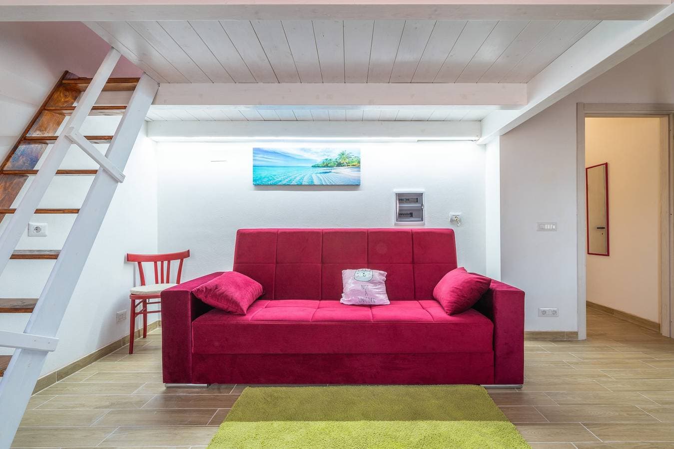 Foto 2 von 22: Einzimmerapartment "Confortevole Loft Sud Sardegna" mit Balkon und WLAN