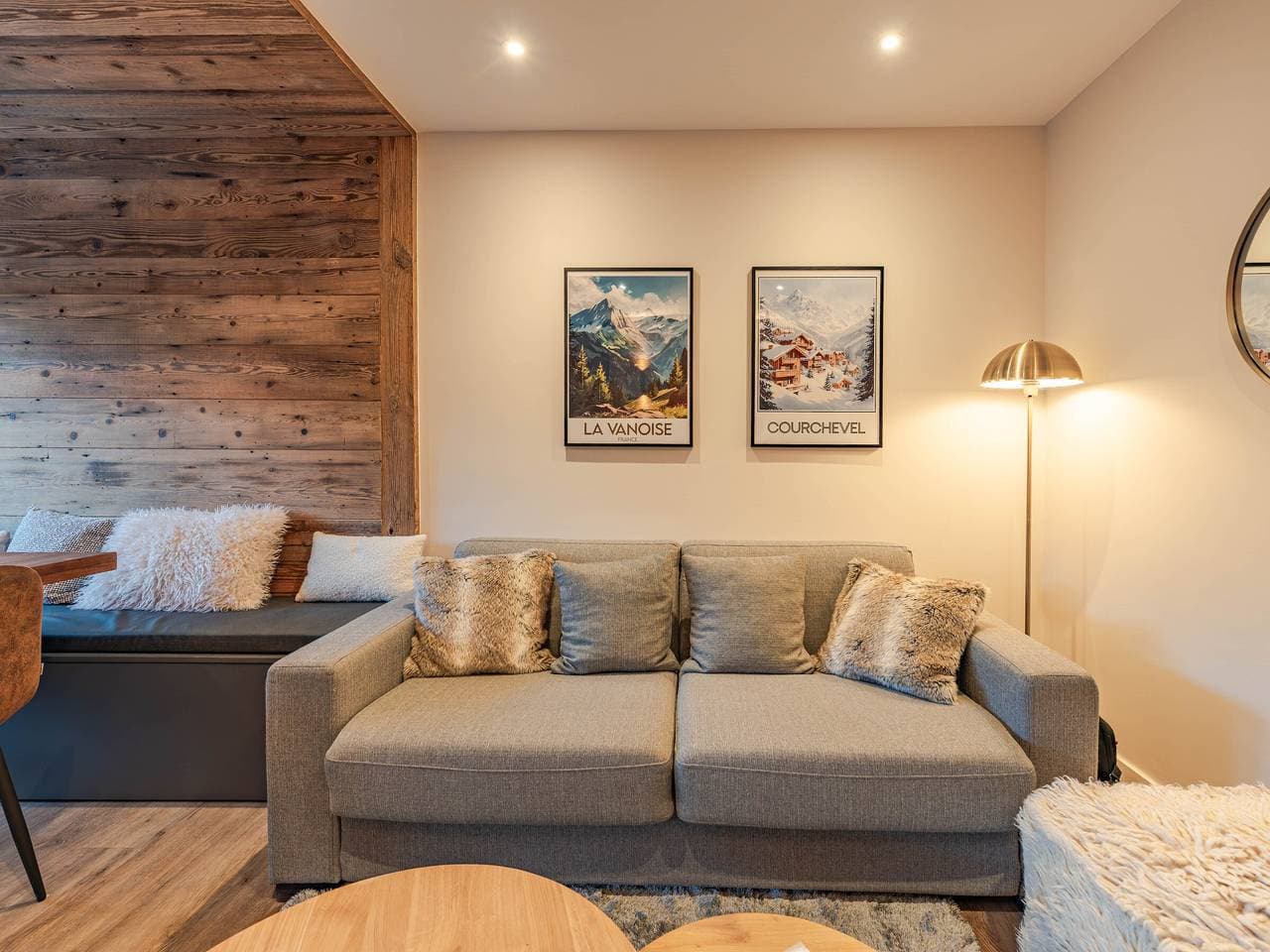 Foto 4 von 21: Moderne Wohnung in Courchevel, 2 Schlafzimmer, 6 Personen