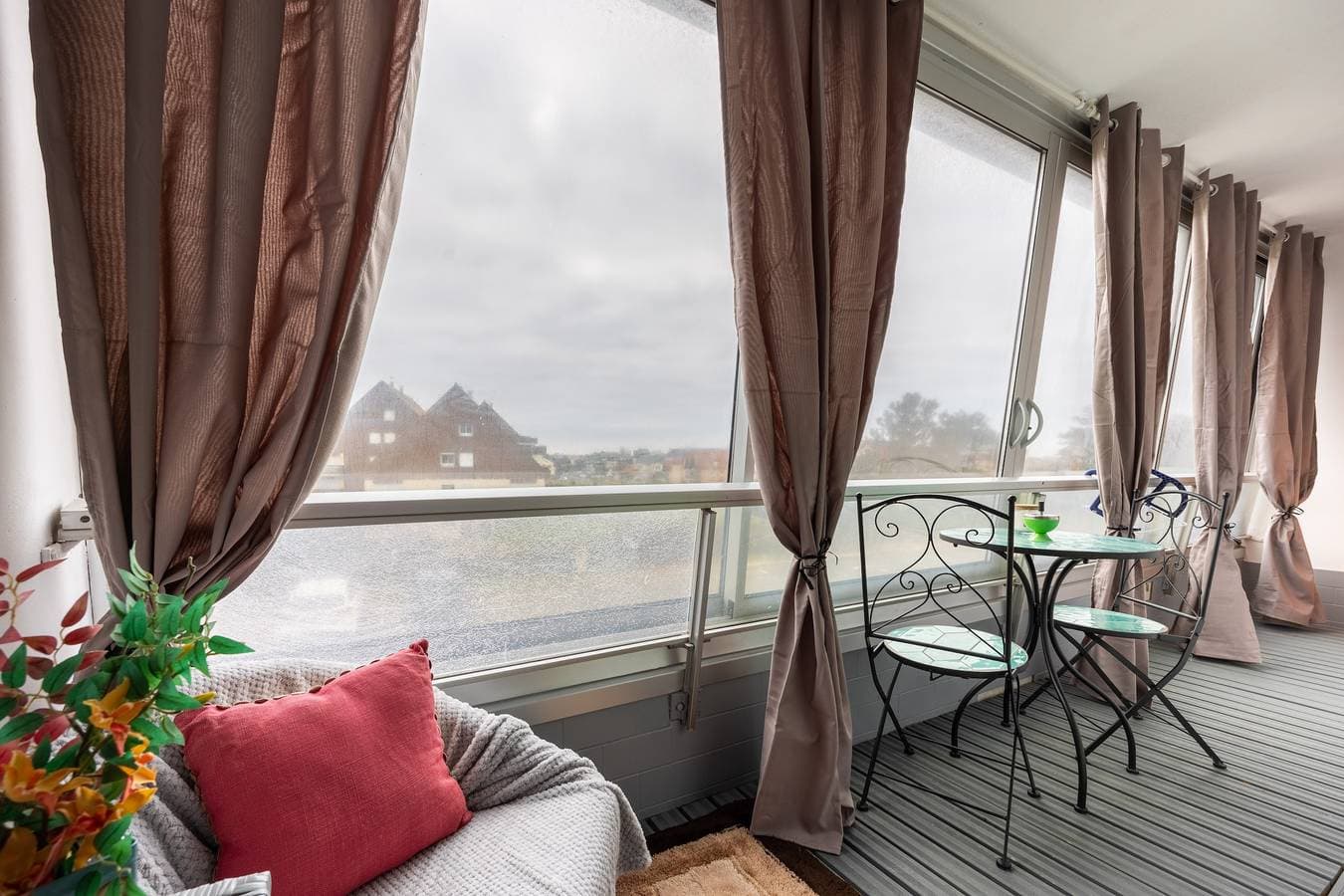 Foto 10 von 12: Ferienwohnung für 2 Personen mit Balkon