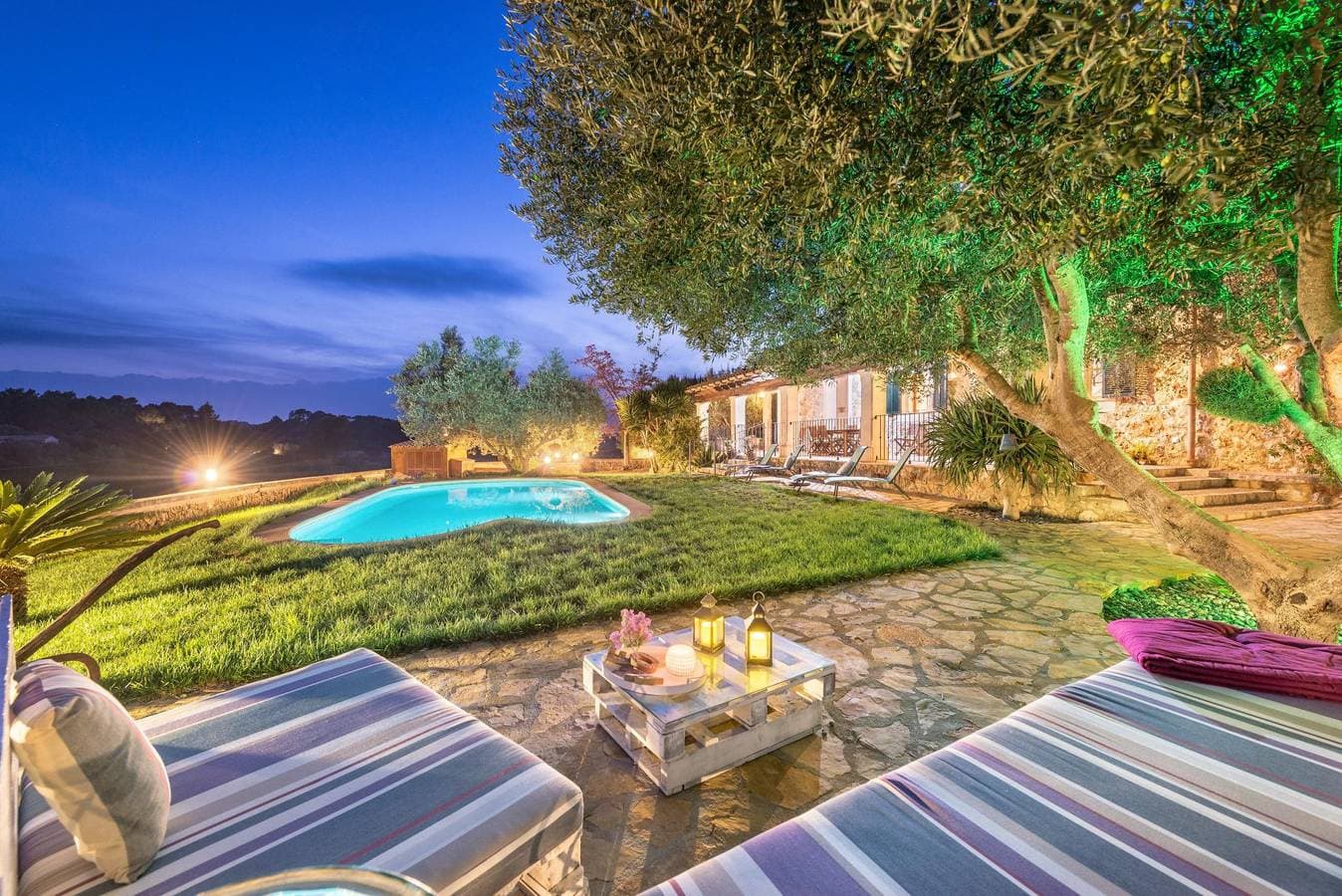 Foto 8 von 49: Es Cocons - Ferienhaus mit privaten Pool in Sineu. WiFi gratis
