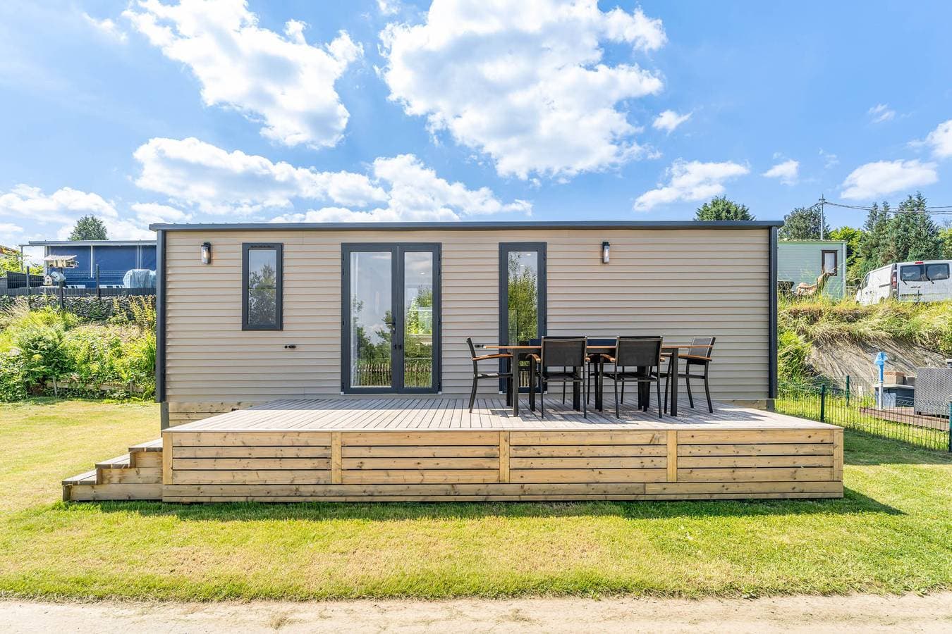 Camping Papillon Bouillon - Vakantiehuis Familie 6 1
