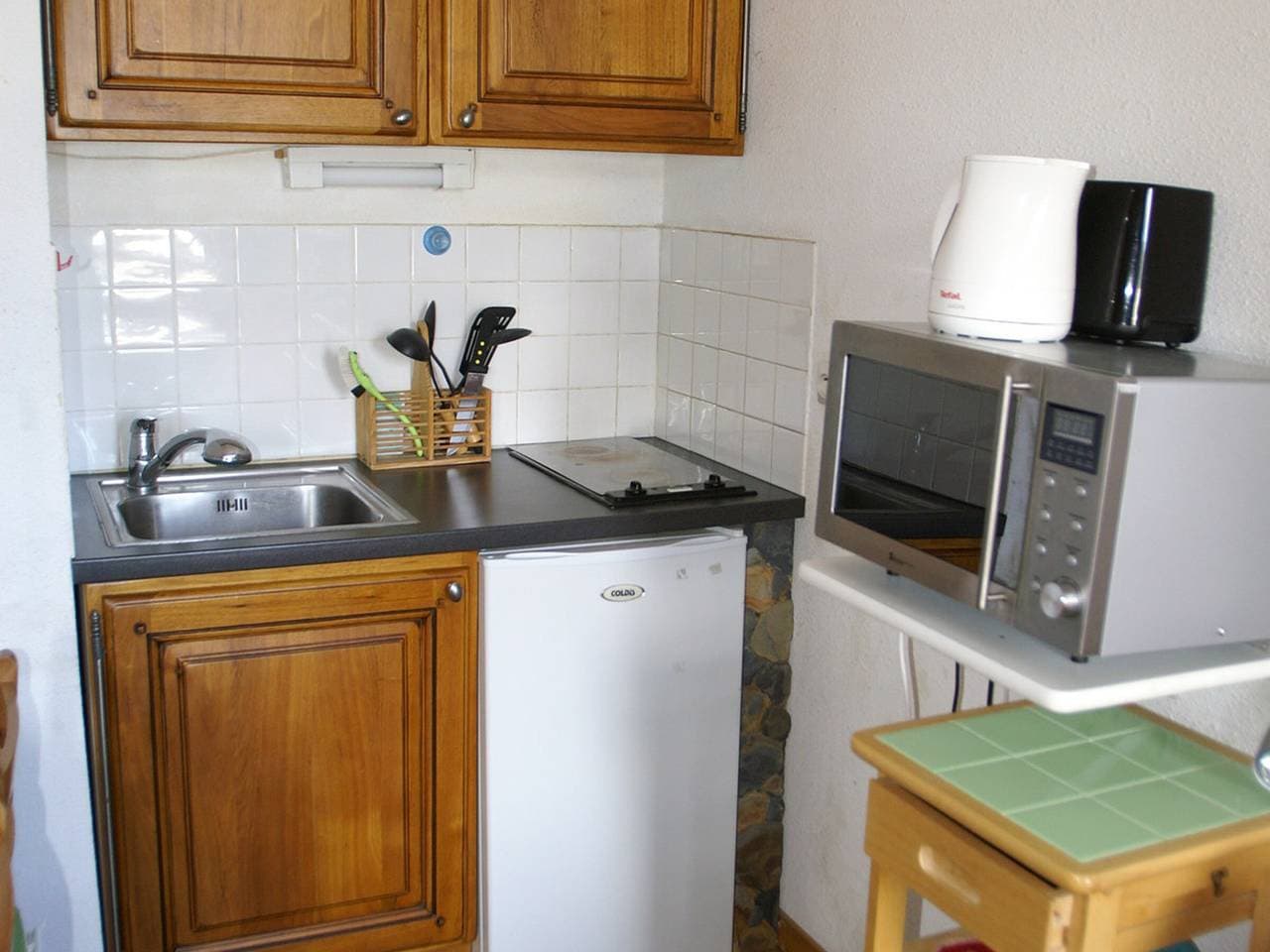 Foto 4 von 12: Funktionales Studio an der Piste mit Balkon
