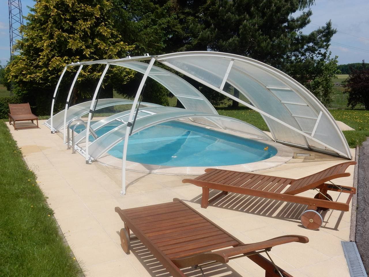 Foto 8 von 36: Gemütliches Chalet mit Privatpool in Val-d'Ajol, 3 Schlafzimmer