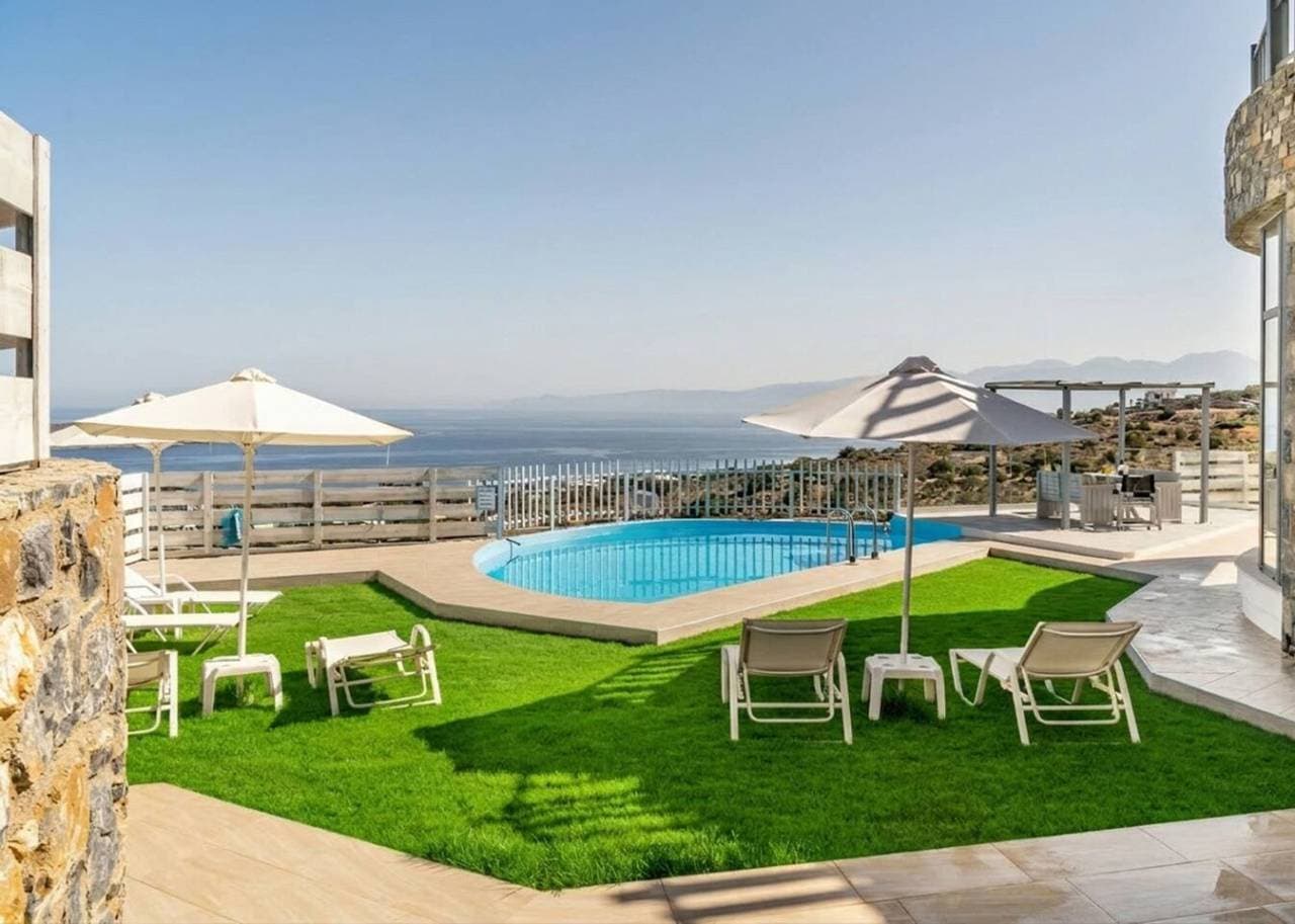 Foto 10 von 76: Seaview Villa Private Pool & BBQ, near Elounda Bay