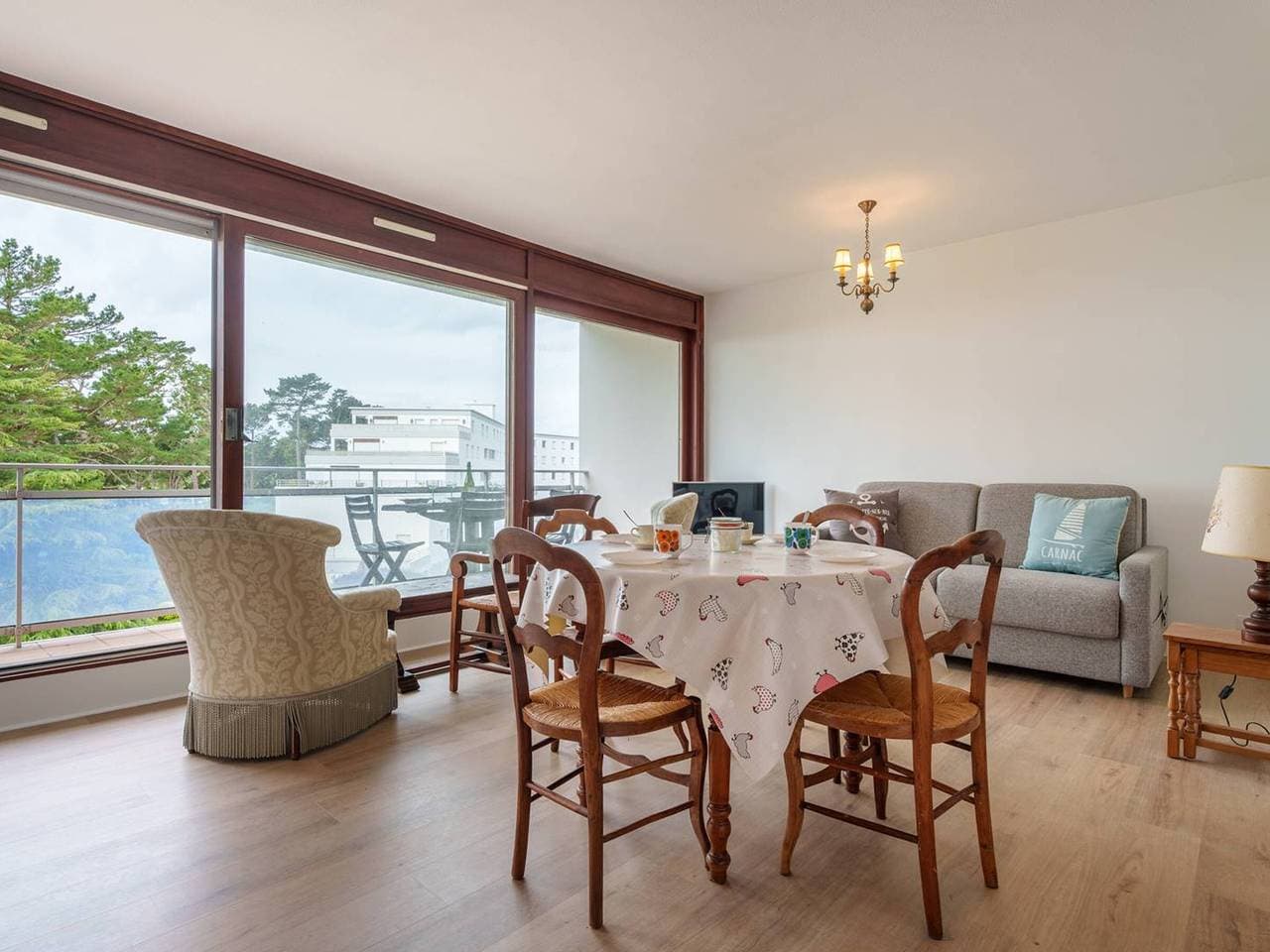Foto 2 von 15: St. Philibert: 2-Zi-Wohnung, 53m², Terrasse, Parkplatz, 4 Pers