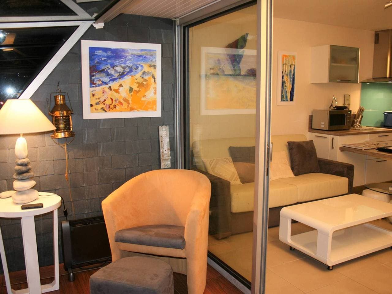 Foto 6 von 20: Renovierte 3*-Wohnung mit Meerblick, 50m vom Strand, Perros-Guirec