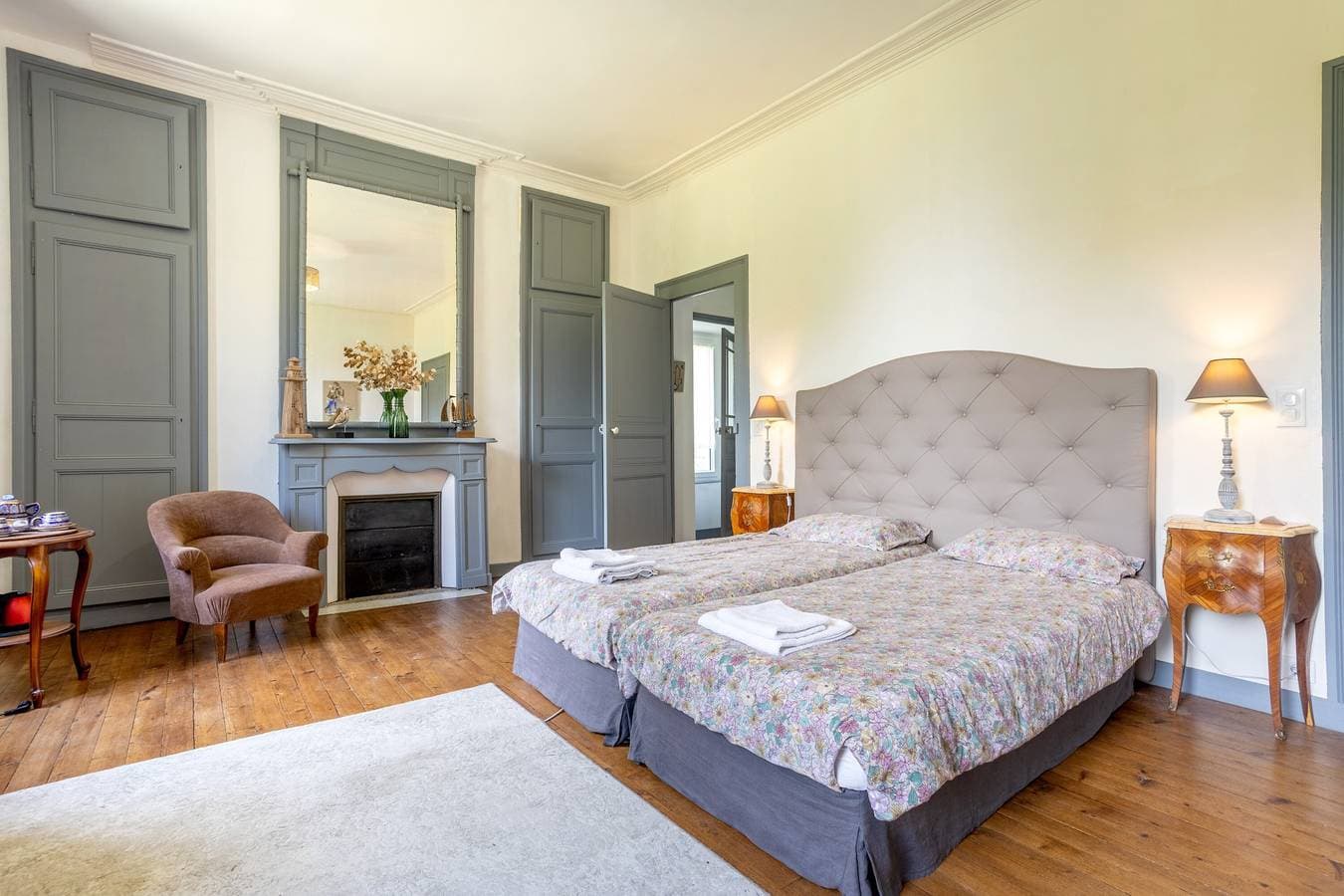 Foto 2 von 28: Gästezimmer 'Chambre d’hôtes Anne de Bretagne vue sur Parc'