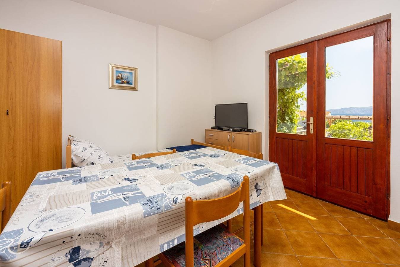 Foto 7 von 20: Beschauliches Studio-Apartment nur 250 Meter zum Strand mit Meerblick, Parkplatz, Grill