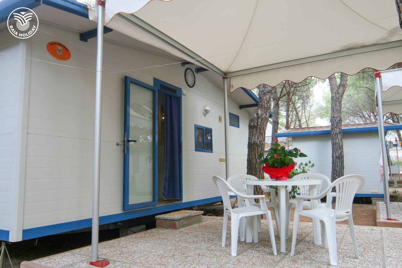 Mobilehome mit Balkon für 3 Personen  1