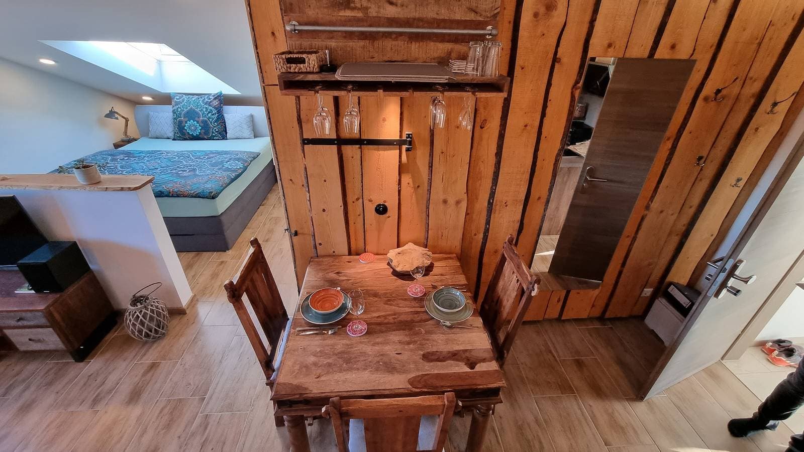Foto 5 von 19: Ferienwohnung 'A' mit Bergblick, WLAN und Klimaanlage