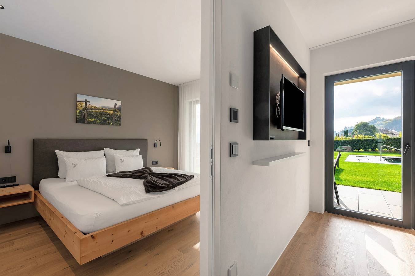 Foto 4 von 25: Apartment Weingut Gasshof Alma mit Bergblick, Pool und Sauna